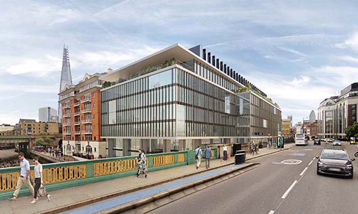 Planning granted at One Southwark Bridge Road