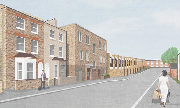 Delegated approval for residential development in Lewisham