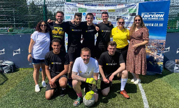 Concilio football team take part in charity tournament