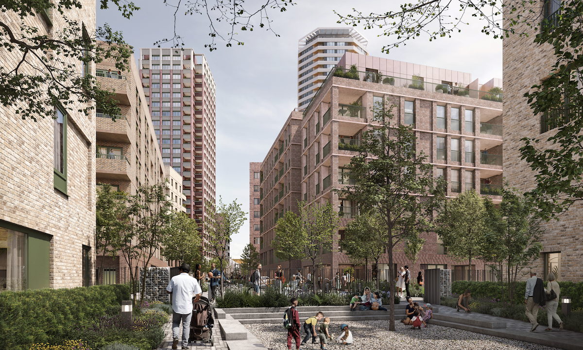 Planning granted for Vistry at Meridian Water, Enfield