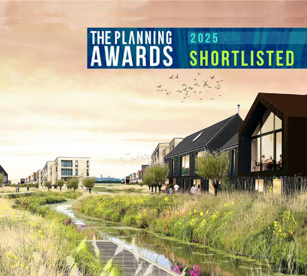 Waterbeach New Town East shortlisted for Planning Award