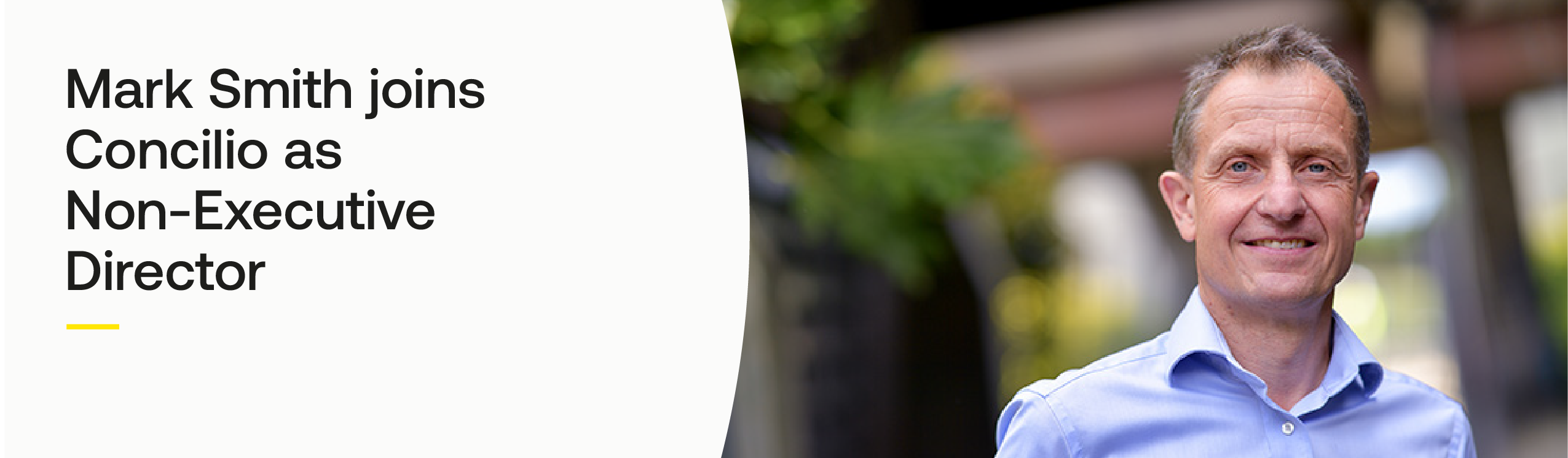 Mark Smith joins Concilio as Non-Executive Director