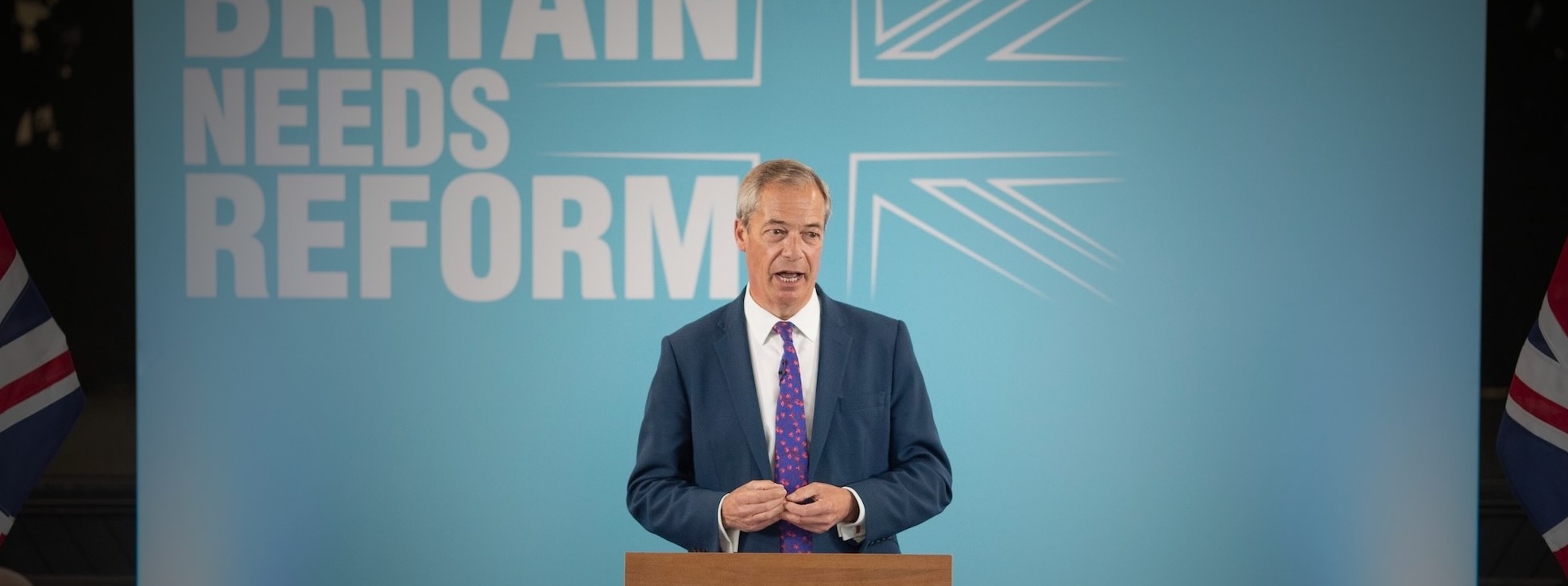 Merthyr,Tydfil,,Wales,,Uk.,June,17,2024:,Nigel,Farage,,Leader
